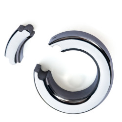 MenSteel Ballstretcher Hivring XL 35 mm - Hauteur 3.5 cm et Poids 440gr